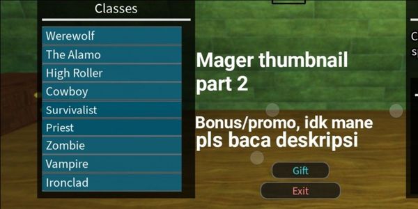 Gift All Class Dead Rails