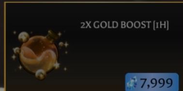 Gold Boost 1 Hour