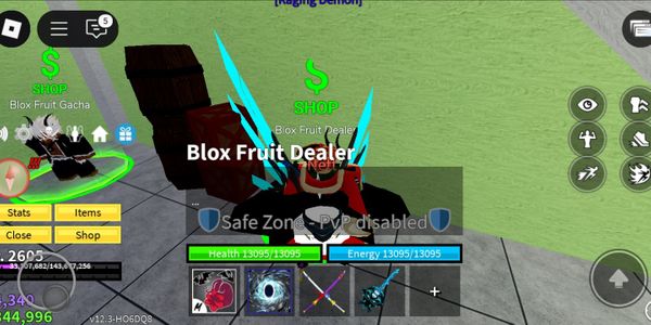Akun bloxfruit V4 full gear ( awaken )