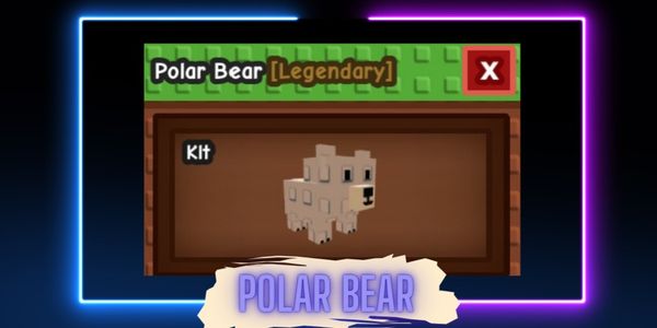 Polar Bear + Bonus Coins - Grow A Garden