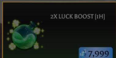 Luck Boost 1 Hour