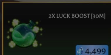 Luck Boost 30 Min