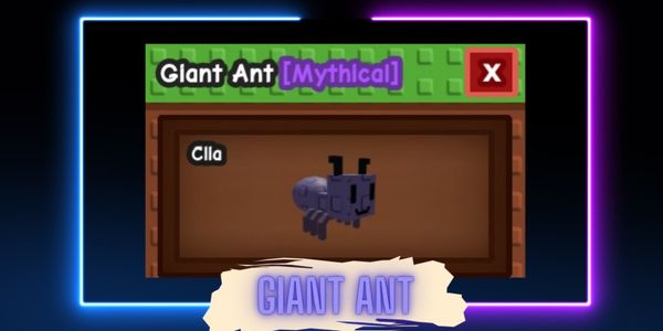 Giant Ant + Bonus Coins - Grow A Garden