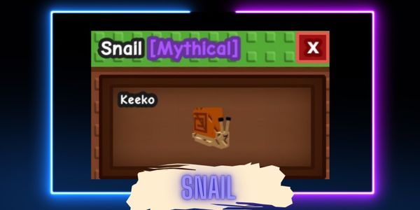 Snail + Bonus Coins - Grow A Garden