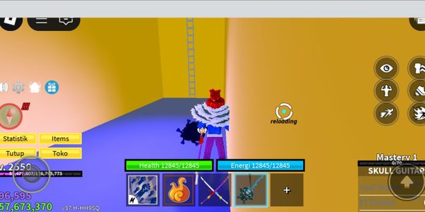Akun blox fruit V3 human + gravity fruit