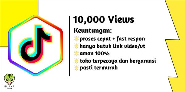 Per 10,000 Views Tiktok High Quality Super Fast!