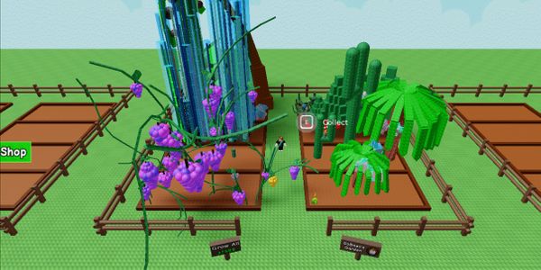 Akun Grow A Garden Beanstalk, Bug Egg,Grape,MoonMelon,BloodBanana,Coconut 57M+ Coin