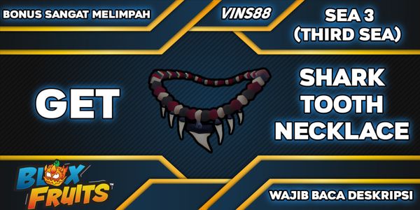 Get Shark Tooth Necklace