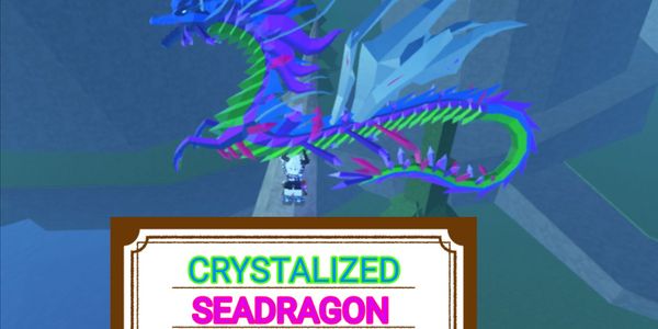 Crystallized Seadragon Fish