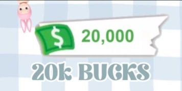 20,000 bucks