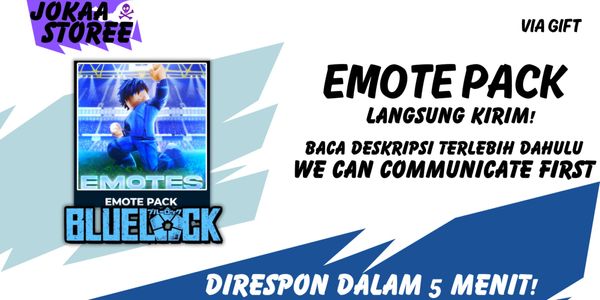 Buy Item Emote Pack Blue Lock Rivals 3522800 | itemku