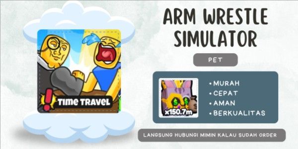 Arm Wrestle Simulator 150M PET | CHEAP FAST SAFE
