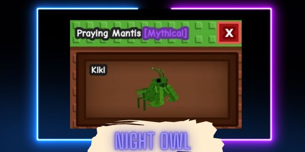 Praying Mantis + Bonus Coins - Grow A Garden