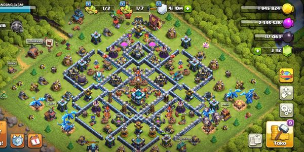 TH 13 SEMI MAX | GEMS 3K+, EPIC SKILL 8, HIGH HERO LEVEL | CHEAP