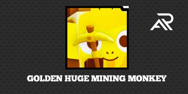 Golden Huge Mining Monkey