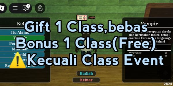 Gift 1 Class | Free Choice + Bonus 1 class (Free)