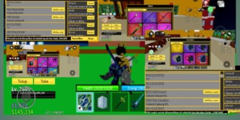 Akun bloxfruit v4 (Ghoul , cyborg) ber ava