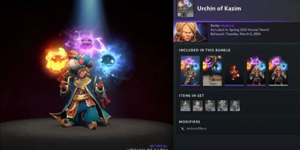 Urchin of Kazim (Invoker Set) Spring 2025 Heroes Hoard Include Persona
