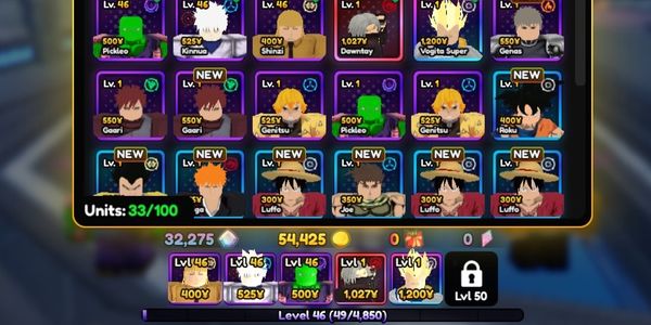 AV Account Lvl 45 Bonus Unit Dante + Gems 30k++