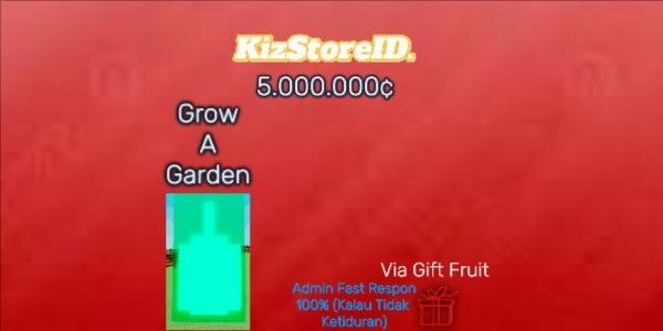 5,000,000,000 / 5B Money/Shekels Grow A Garden (Via Gift Fruit)