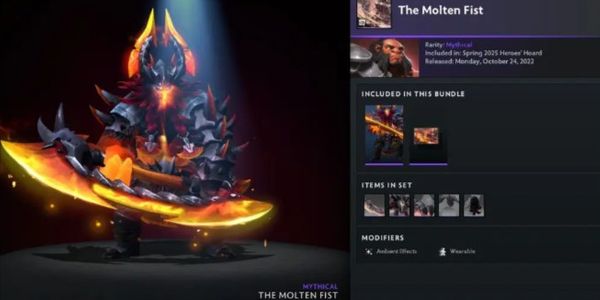 The Molten Fist - Axe (Spring 2025 Heroes' Hoard)