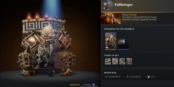 Pallbringer - Earthshaker Immortal (Spring 2025 Heroes' Hoard)