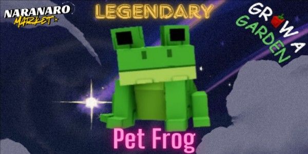 Pet Frog - Grow A Garden