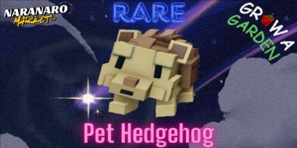 Pet Hedgehog - Grow A Garden