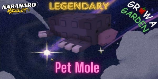 Pet Mole - Grow A Garden