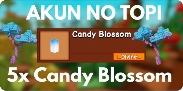 Account 5x Candy Blossom - Grow a Garden