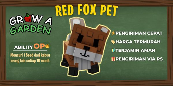Red Fox / Redfox + Bonus Random Pet