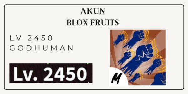 ACCOUNT BLOX FRUIT - GODHUMAN