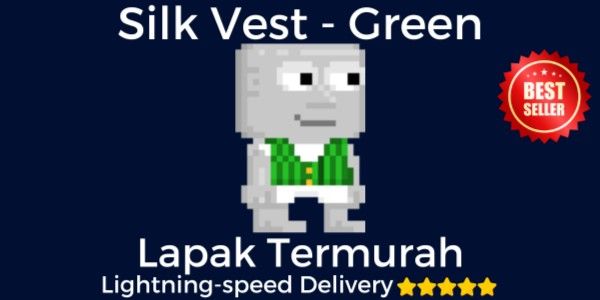 Silk Vest - Green