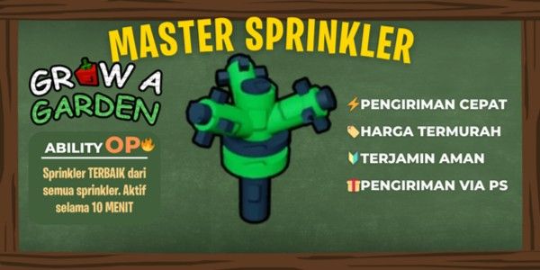 Master Sprinkler + Bonus Random Pet