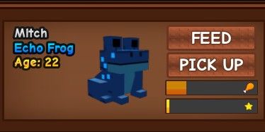 Echo Frog pet - Grow a Garden