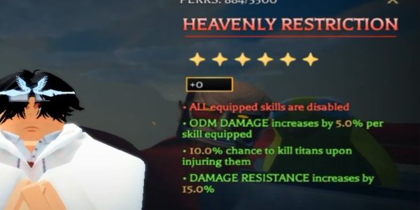 Heavenly Restriction (Mythical Perk)