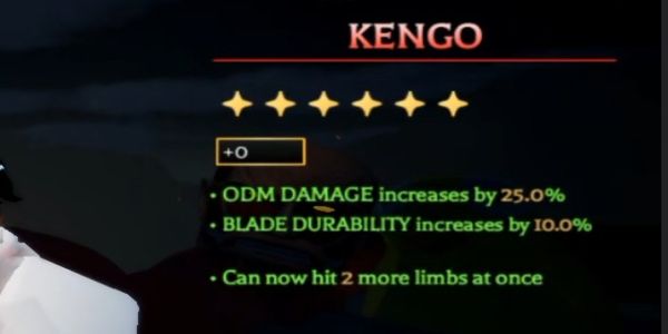 Kengo (Mythical Perk)