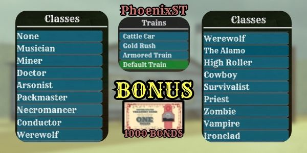 AKUN DEAD RAILS UNLOCK ALL CLASS & ALL TRAIN | BONUS 1000+ BONDS