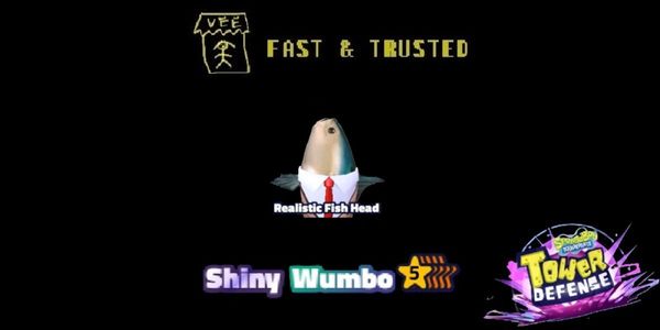 Realistic Fish Head (Shiny Wumbo)