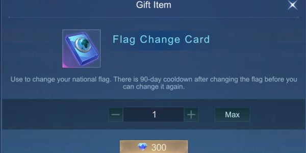 Flag Change Card