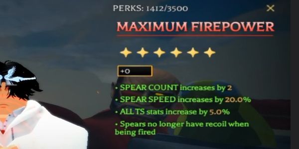 Maximum FirePower (Mythic Perk)