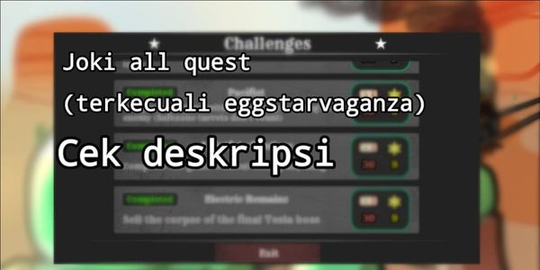 Joki All Quest/Challenges (See Description)
