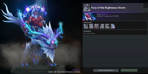 Fury of the Righteous Storm (Bundle Disruptor Collector's Cache TI 10) - SUDAH UNBUNDLED