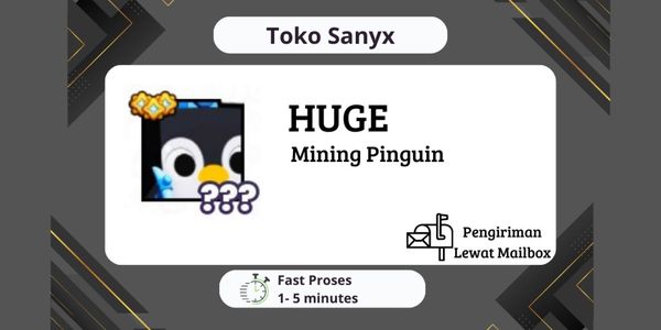 Huge Mining Penguin