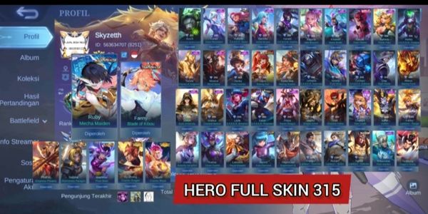 SKIN 315 | ASPIRANT FANNY, RUBY | COLLECTOR 3 PIECES | PRIME 2 | HONORED V