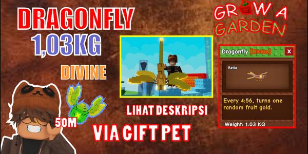 DRAGON FLY (DIVINE) Grow a Garden
