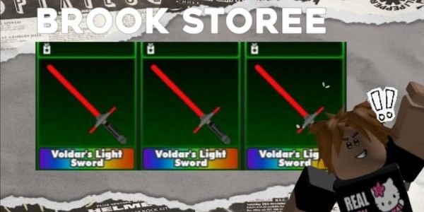 Voldar light sword
