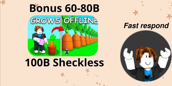 100B Sheckless/Coins + Bonus