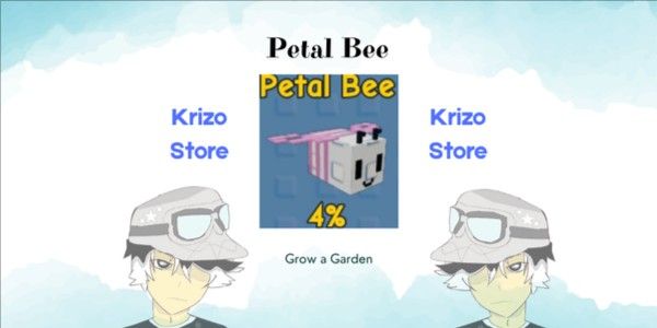 Petal bee - Grow a garden