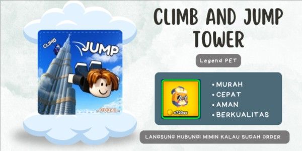 Legend Pet Climb and Jump Tower! | Cheap Safe Fast!